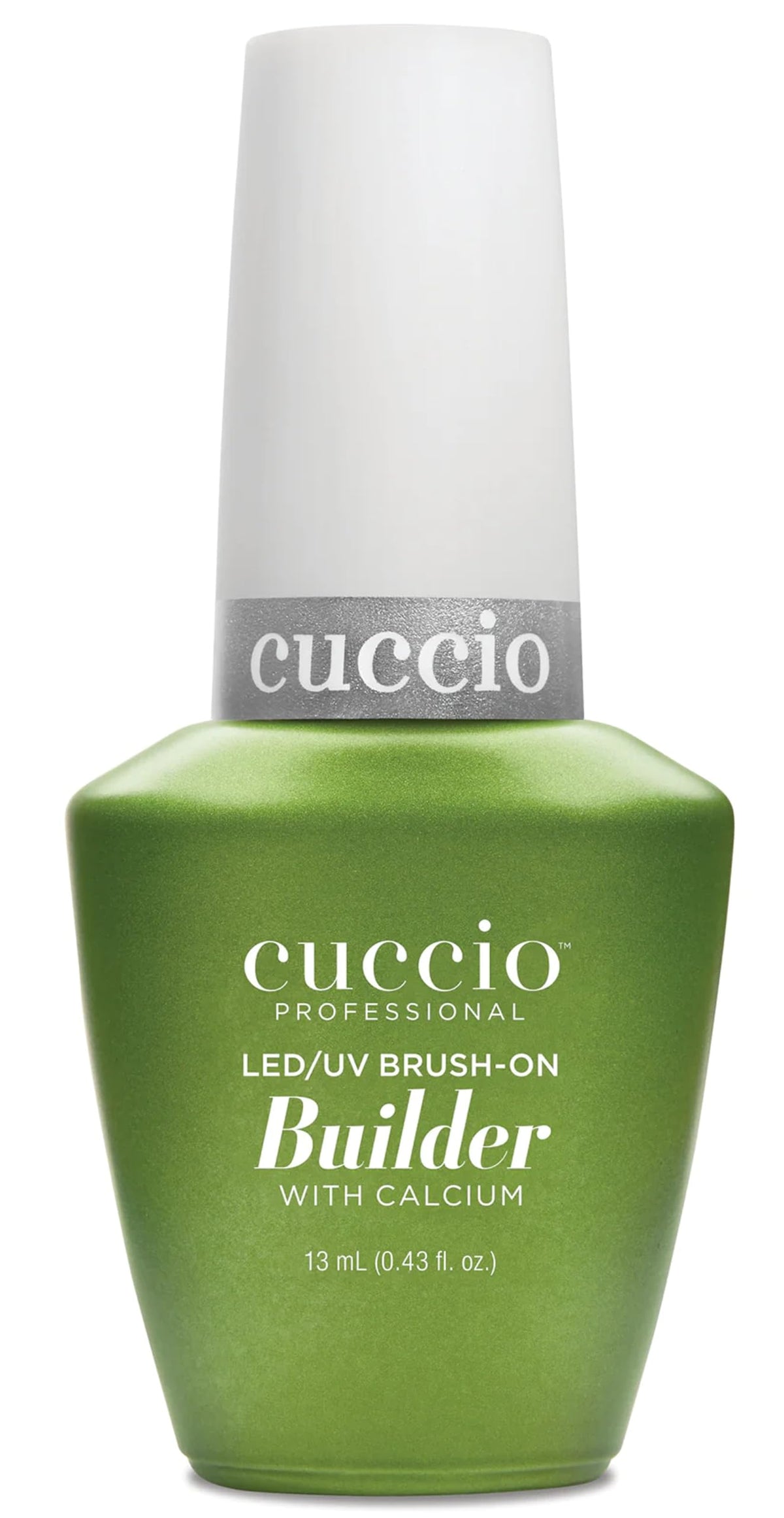 Cuccio Pro Brush-On Builder Gel w/ Calcium – Clear Soak-Off UV/LED Gel, Lightweight Self-Leveling, Chip-Resistant Hard Gel Strength, 0.43 oz Beauty & Personal Care Cuccio