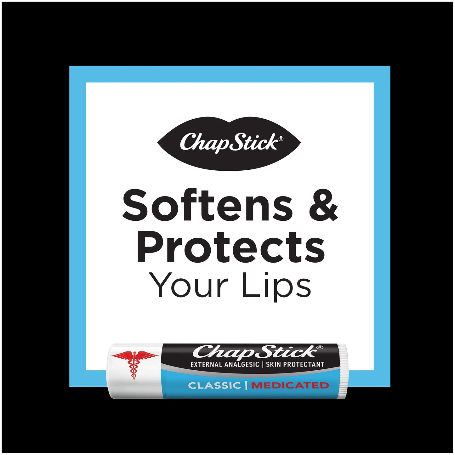 ChapStick Lip Balm Medicated 0.15 oz (Pack of 3) Beauty and Personal Care ChapStick