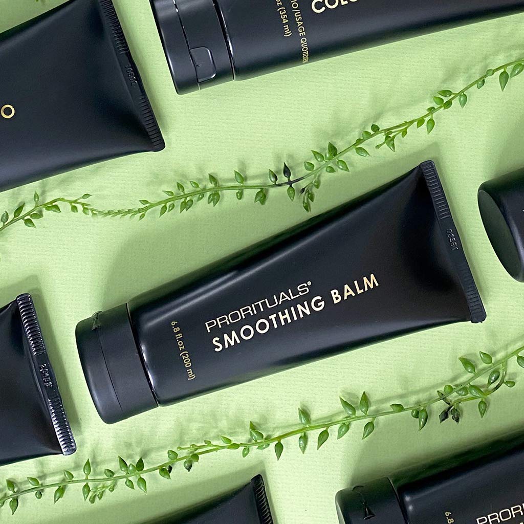 Prorituals Smoothing Balm - Unisex, Styling Hair Balm for Frizz Control, Adds Shine & Deep Moisture for Smooth Hair, Vegan, 6.8 fl oz Beauty & Personal Care Prorituals