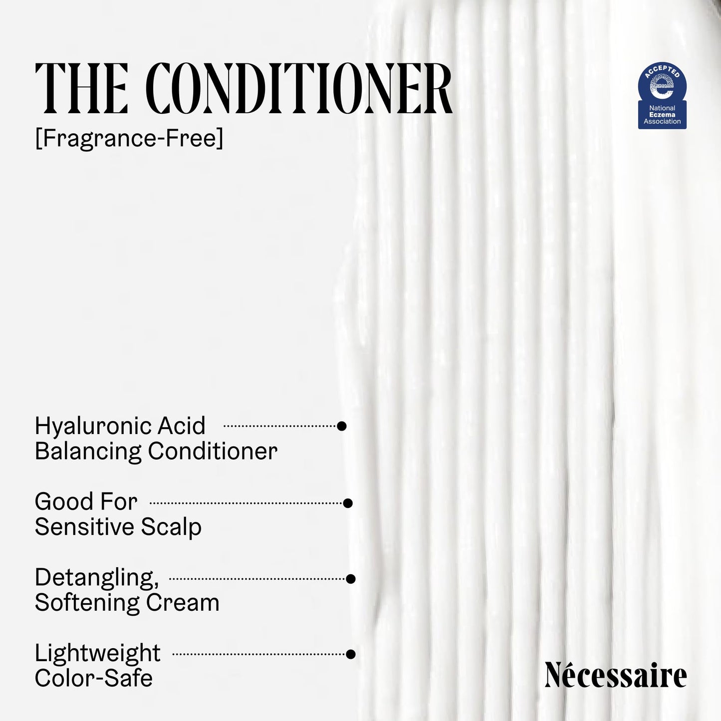 Nécessaire The Hair Duo - Shampoo and Conditioner Set 2 x Full-Size. The Shampoo + The Conditioner. Hyaluronic Acid + Vitamin B Complex Beauty and Personal Care Nécessaire