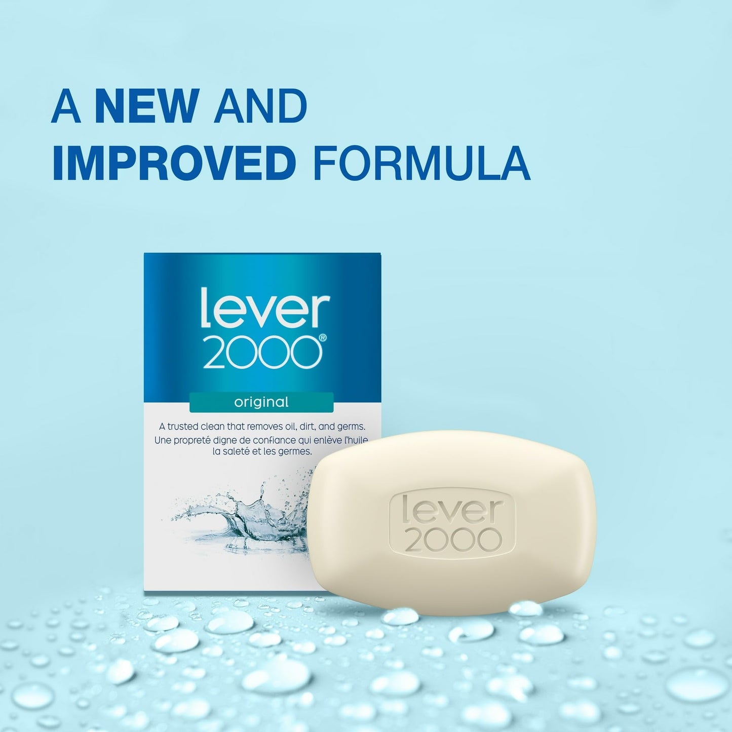 Lever 2000 Original Bar Soap, Trusted Clean for Hands and Body, 8 Bars, 3.75 oz Each (Pack of 2) Beauty & Personal Care Lever 2000