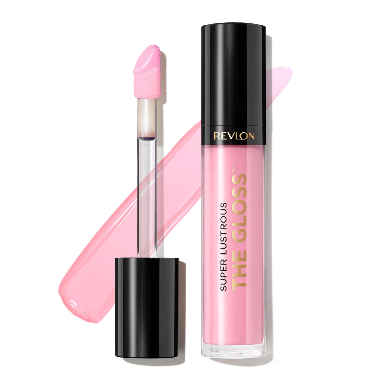 Revlon Super Lustrous Lip Gloss, Non-Sticky, Hydrating, High Shine Finish, 207 Pink Sky, 0.13 oz Beauty & Personal Care REVLON