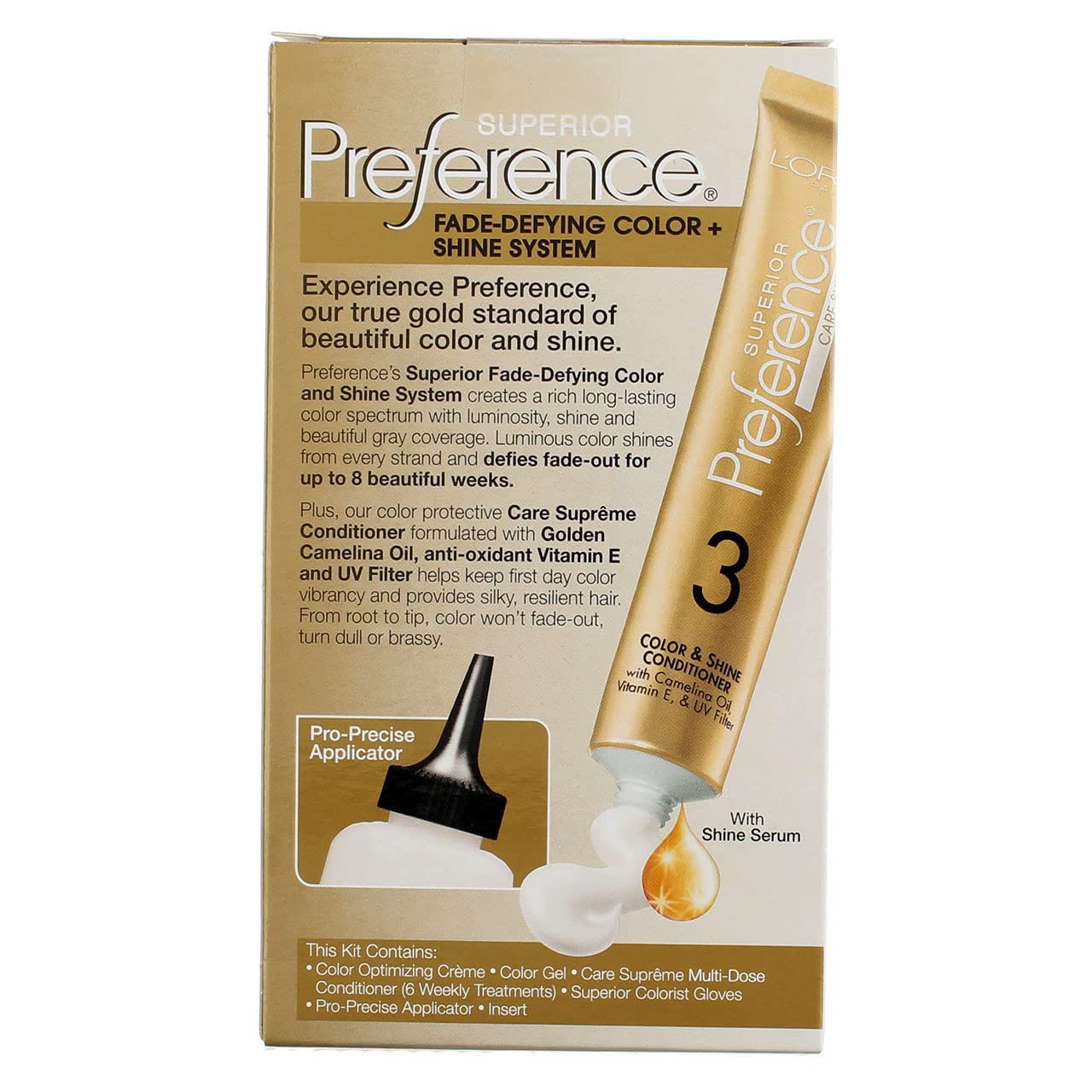 L’Oreal ParisSuperior Preference - 3 Soft Black (Natural) 1 Each (Pack of 2) Beauty & Personal Care L'Oreal Paris