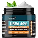NUVADERMIS Urea Cream 40 Percent for Feet Maximum Strength - 40% Urea Foot Cream for Dry Cracked Heels and Feet - 2% Salicylic Acid, Shea Butter, Tea Beauty & Personal Care NUVADERMIS