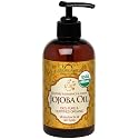 US Organic Jojoba Oil, USDA Certified Organic,100% Pure & Natural, Cold Pressed Virgin, Unrefined, Haxane Free, Sourced from Middle East directly Beauty & Personal Care US Organic