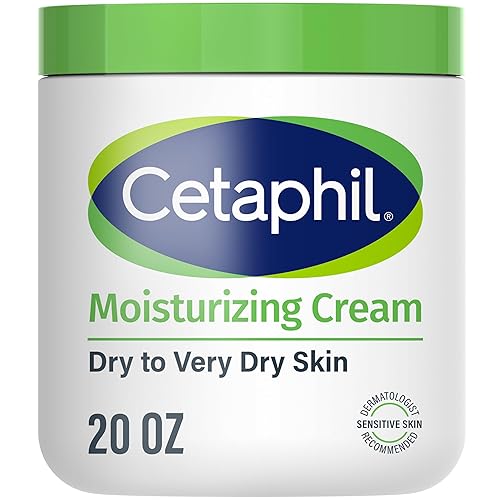 Cetaphil Face & Body Moisturizer, Hydrating Moisturizing Cream for Dry to Very Dry, Sensitive Skin, NEW 20 oz, Fragrance Free, Non-Comedogenic Beauty & Personal Care Cetaphil