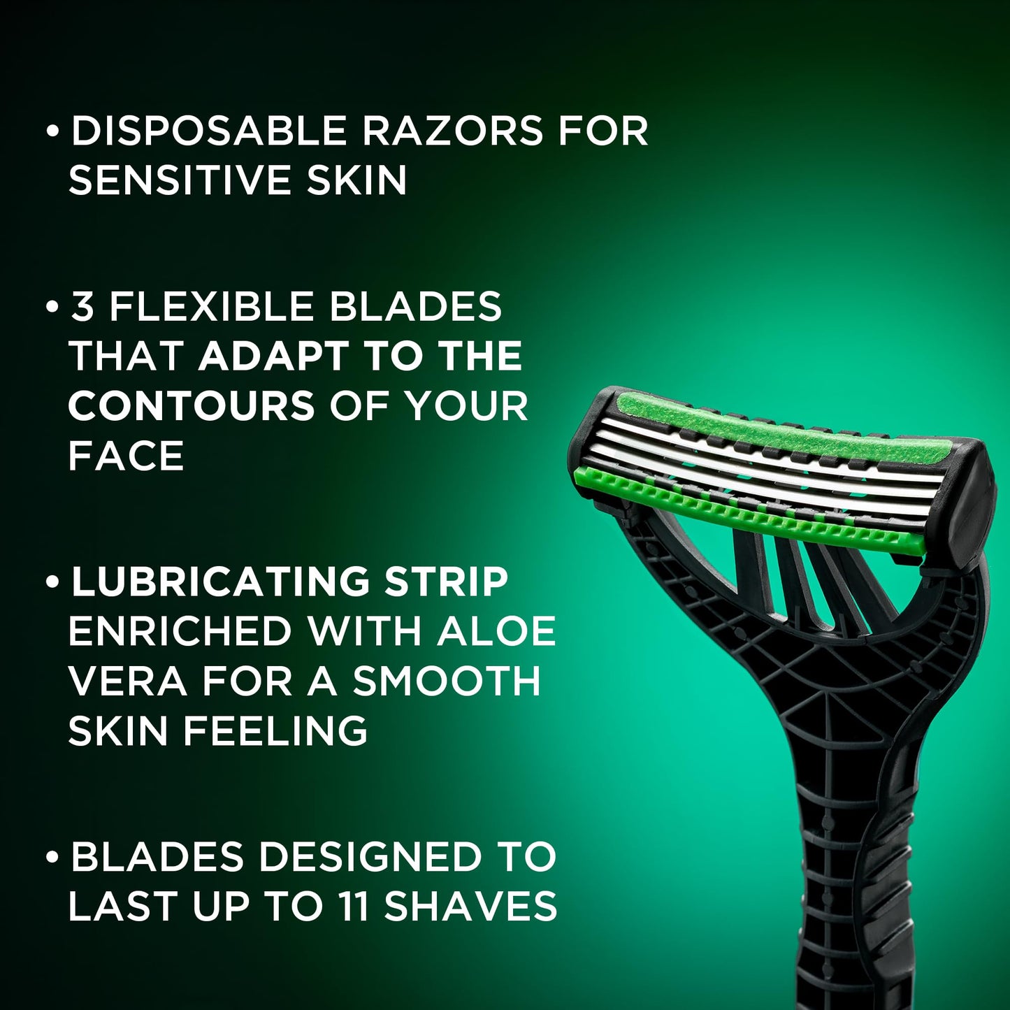 Wilkinson Sword Xtreme 3 Sensitive Disposable Razor for Men 4+2 Beauty and Personal Care Wilkinson Sword