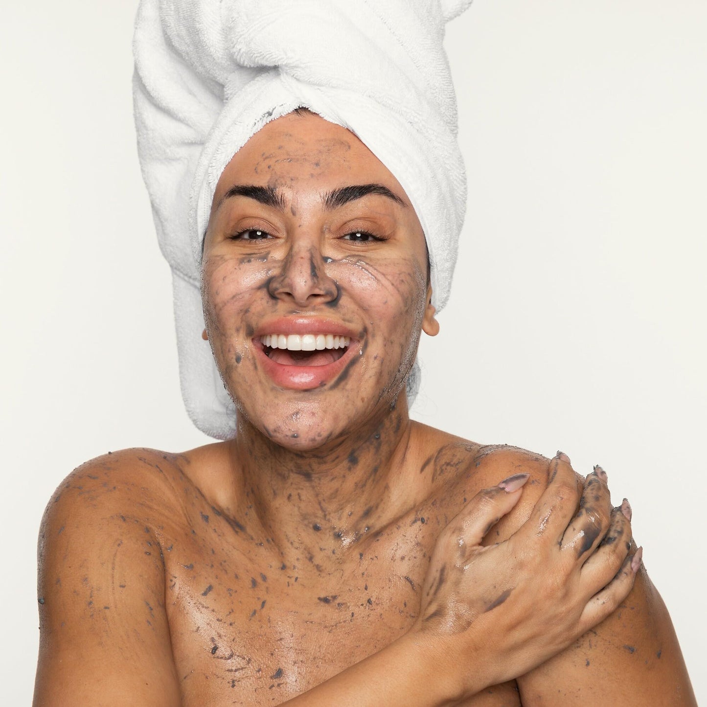 Wishful Yo Detox Charcoal Face & Body Enzyme Scrub 3.38 oz/ 100 mL Beauty & Personal Care WISHFUL