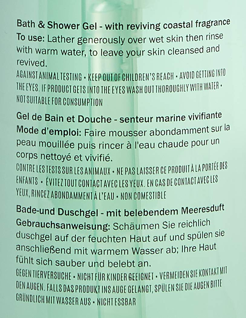 Scottish Fine Soaps Sea Kelp Bath & Shower Gel 300ml Beauty & Personal Care Scottish Fine Soaps
