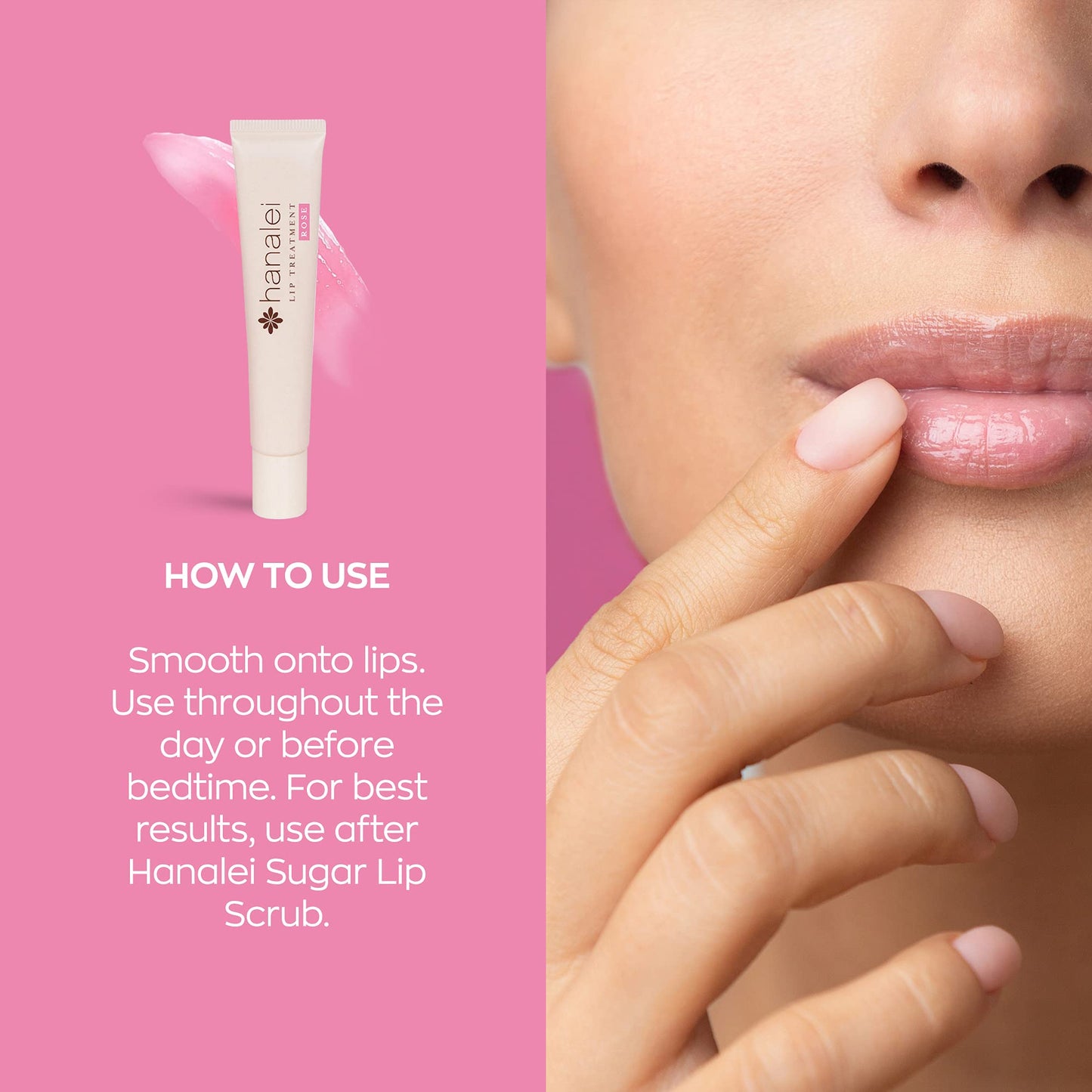 Hanalei Hydrating Lip Treatment Balm - Cruelty-Free, Paraben-Free Moisturizer for Severely Dry, Chapped Lips - Kukui Oil, Shea Butter & Grapeseed Oil Beauty & Personal Care Hanalei