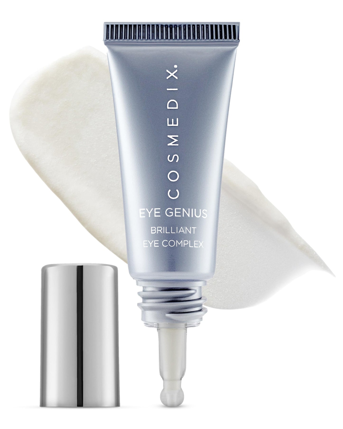 COSMEDIX Brilliant Under Eye Cream for Dark Circles & Puffiness - Firming Eye Serum for Fine Lines, Wrinkles & Puffy Eyebags Beauty & Personal Care COSMEDIX