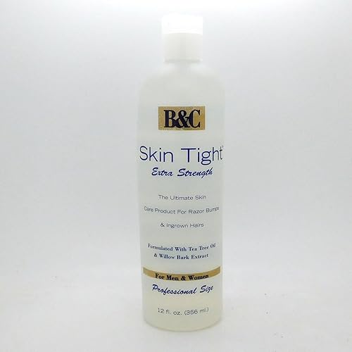 B&C Skin Tight Product for Razor Bumps & Ingrown Hairs-Extra Strength(12 oz) Beauty & Personal Care B&C SKIN TIGHT