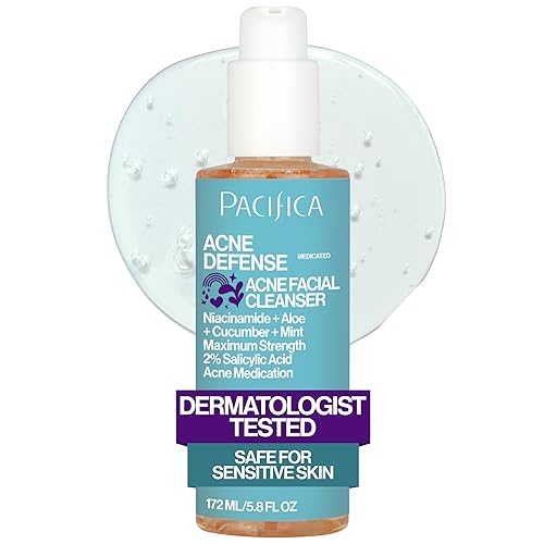 Pacifica, Face Wash Acne Defense, 5.8 Fl Oz Beauty & Personal Care Pacifica