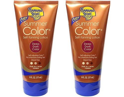 (Pack of 2) Banana Boat Summer Color, Self - Tanning Lotion, 6 fl oz each Beauty & Personal Care Banana Boat