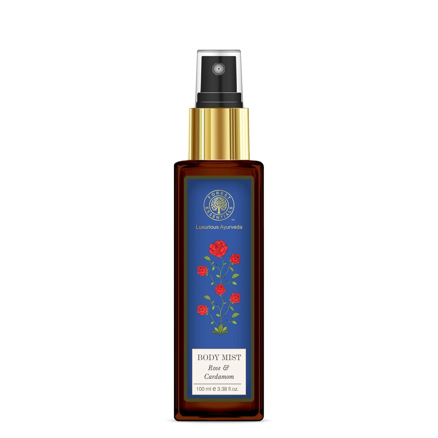 Forest Essentials Rose and Cardamom Body Mist, 100ml Beauty & Personal Care Forest Essentials