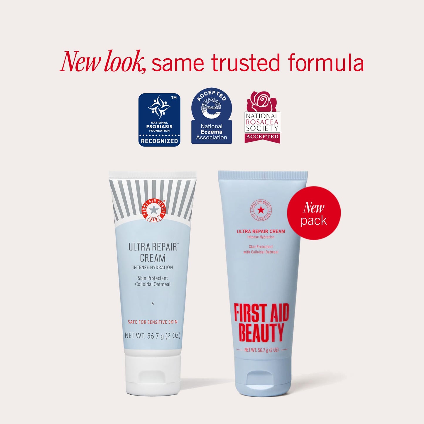 First Aid Beauty - Ultra Repair Cream - Hydrating Face & Body Moisturizer - Whipped Colloidal Oatmeal Clinically Proven to Strengthen Skin Barrier in Beauty and Personal Care First Aid Beauty