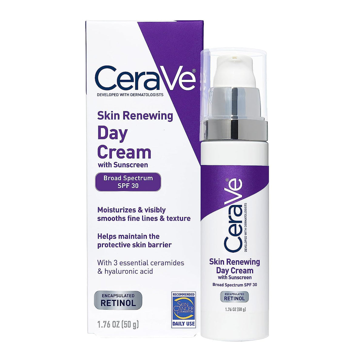 CeraVe Anti Aging Face Cream with SPF | 1.76 Ounce Beauty & Personal Care CeraVe
