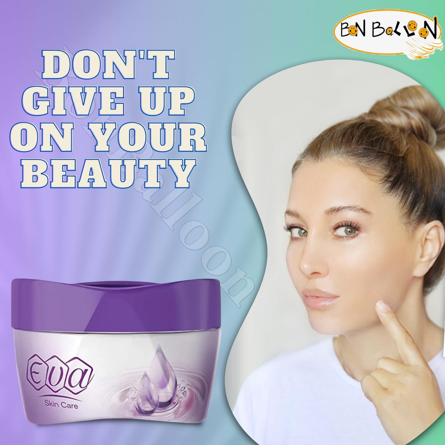 EVA Glycerin Skin Care Cream For Dry Skin Protect Skin 6 oz /170 gm (2 Pack x 6 oz / 170 gm) Beauty & Personal Care Eva Longoria