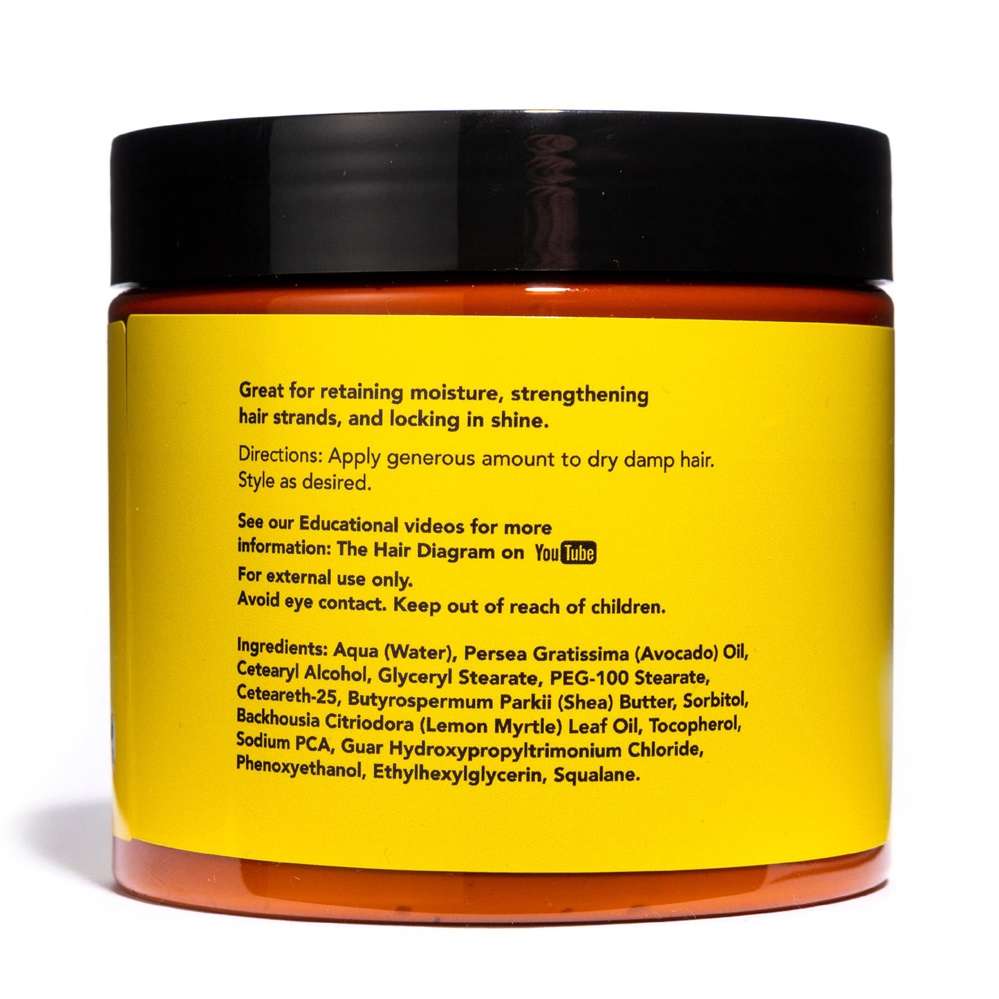 The Hair Diagram - Ashley Marie Moisture Control Curl Cream with Avocado & Sunflower Oil - Natural Ingredients - Anti Frizz Curly Hair Styling Cream Beauty & Personal Care The Hair Diagram