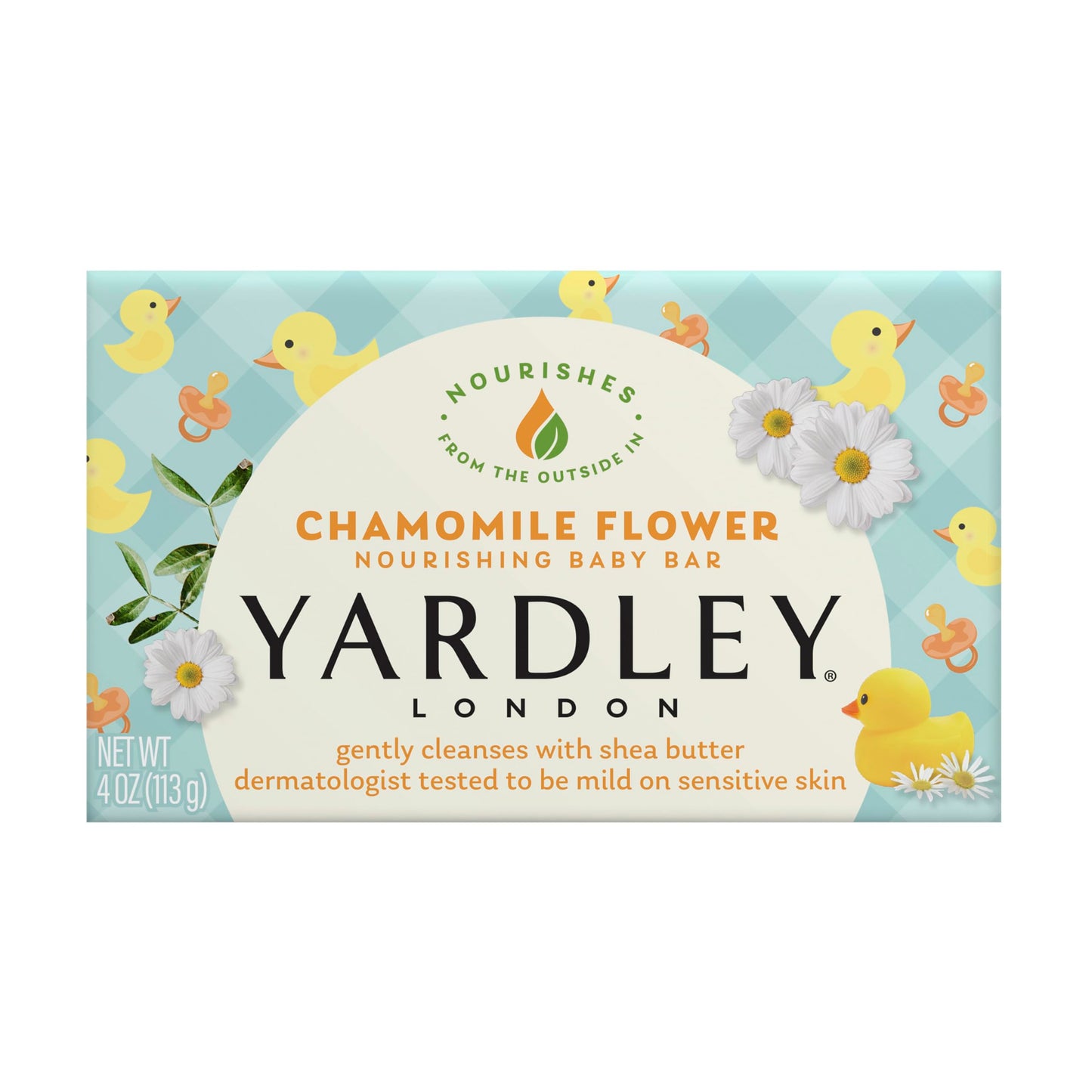 Yardley London Moisturizing Baby Bath Bar Soap for Sensitive Skin, Chamomile Flower, Conditioned with Gentle Plant-Based Ingredients & Dermatologist Beauty and Personal Care Yardley Default Title