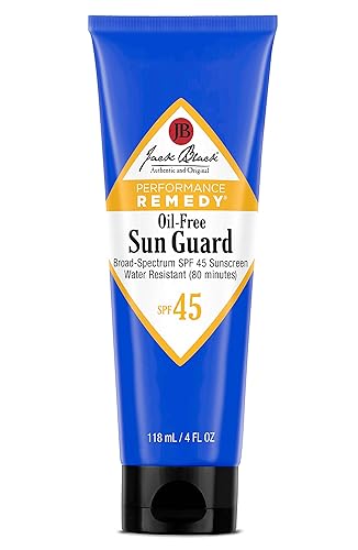 Jack Black , Oil-Free Sun Guard SPF 45 Sunscreen, 4 Fl Oz Beauty & Personal Care Jack Black