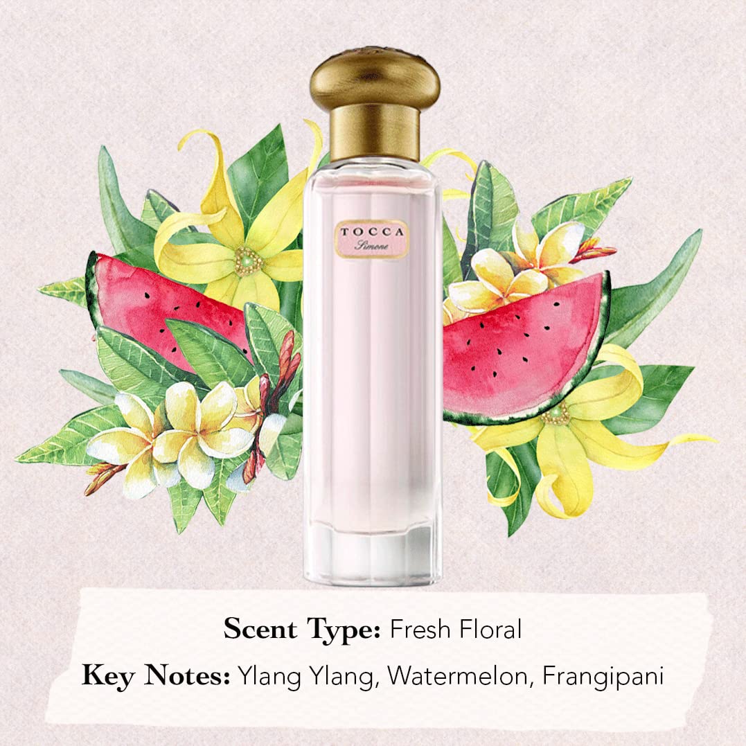 Tocca Women's Perfume, Simone Fragrance, 0.68 oz (20 ml) - Fresh Floral - Breezy, Sparkling, Radiant Beauty & Personal Care Tocca