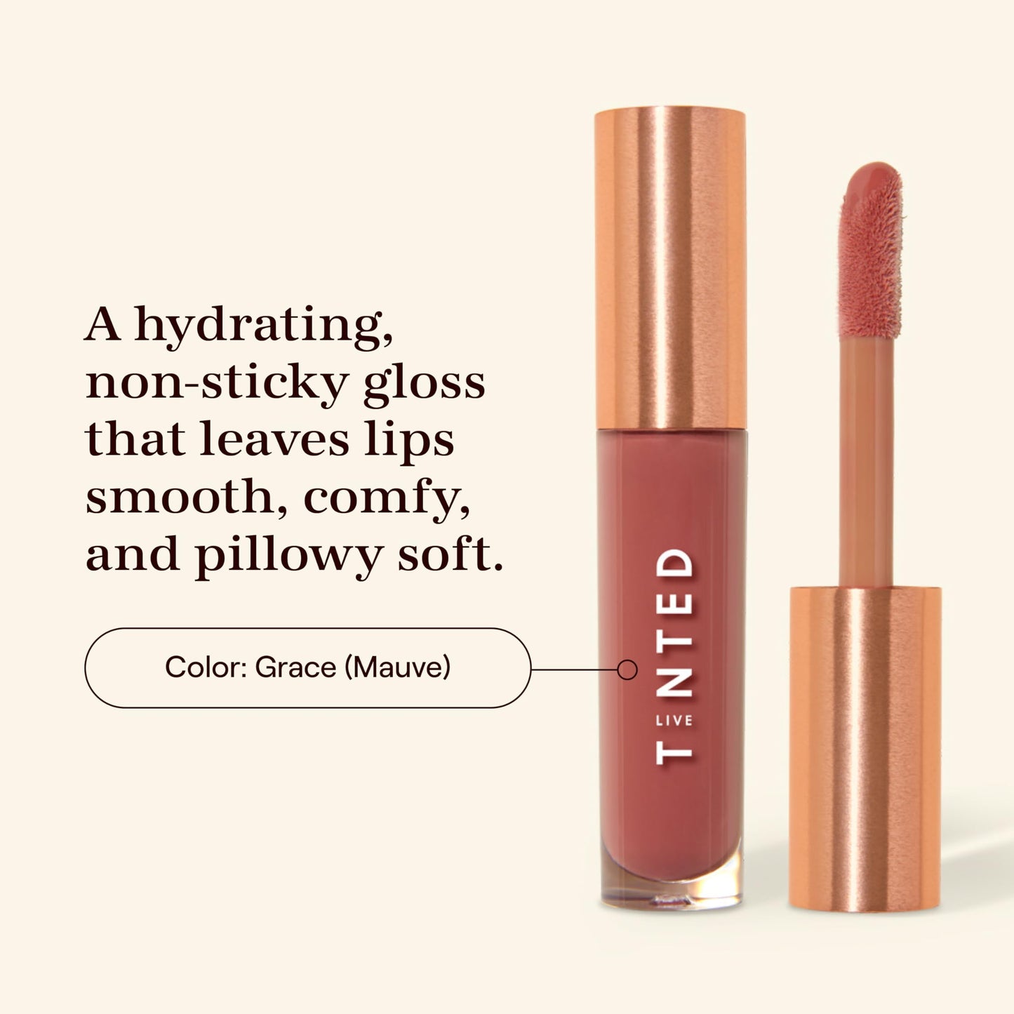 Live Tinted Huegloss High-Shine Lip Gloss - Hydrating, Non-Sticky, Moisturizing Lip Gloss with Hyaluronic Acid, Coconut Oil, and Shea Butter For a Beauty & Personal Care Live Tinted