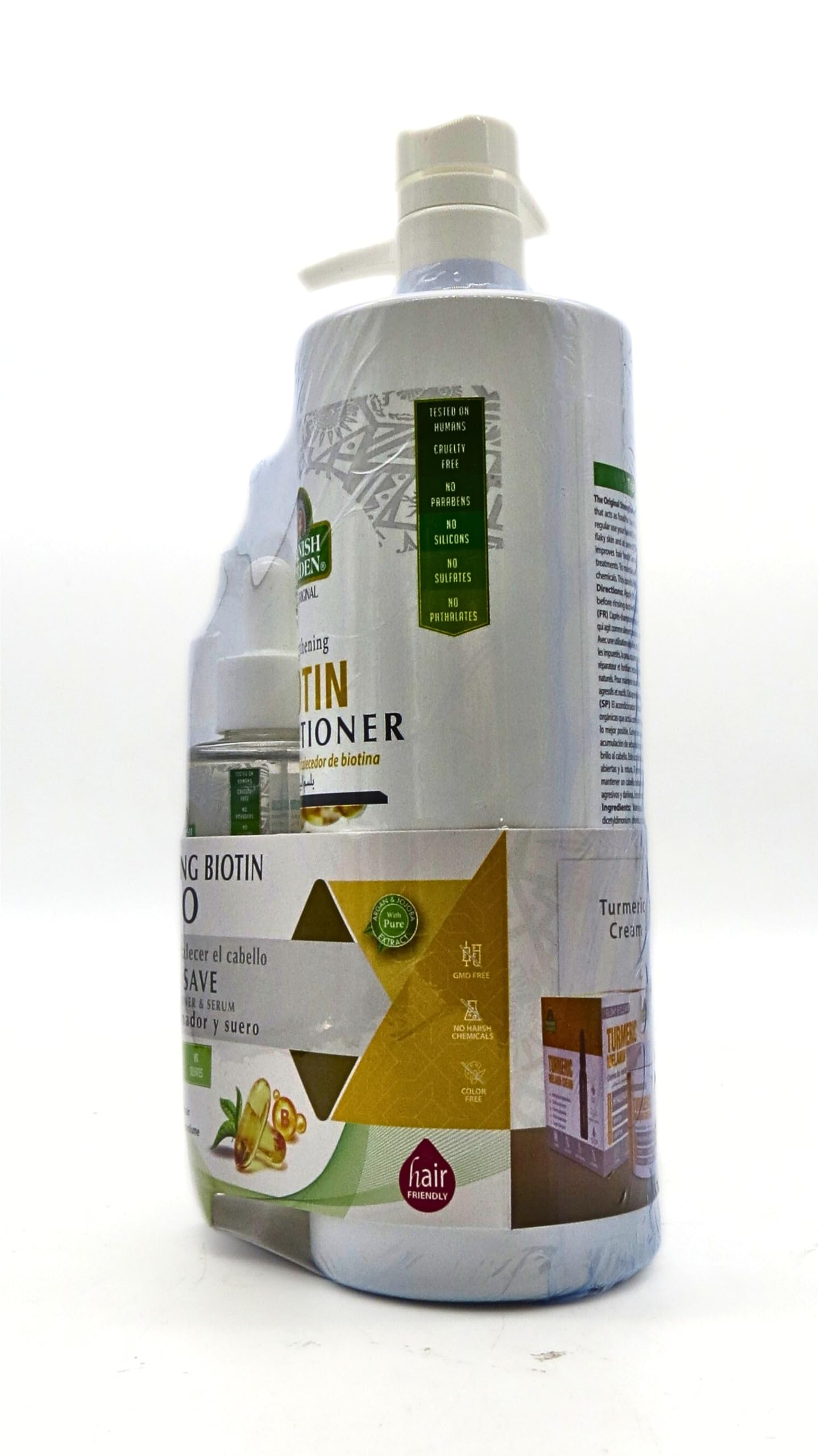 Spanish Garden | Strengthening Biotin Shampoo & Conditioner & Hair Oil Set Beauty & Personal Care Spanish Garden