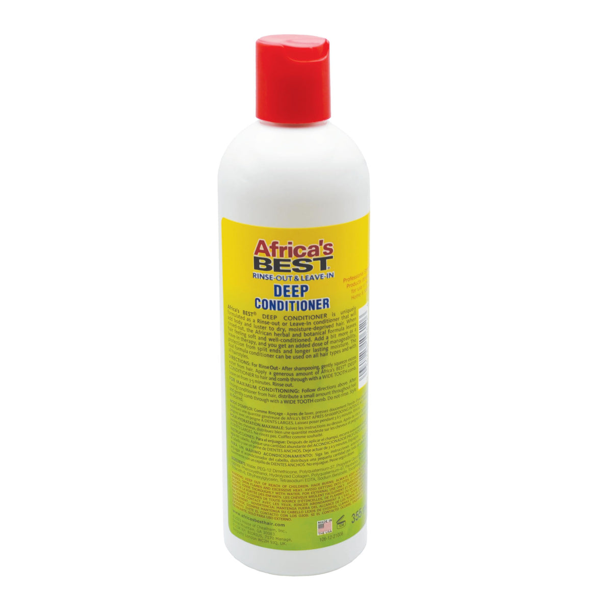 Africa's Best Rinse Out and Leave in Deep Conditioner, 12 Ounce (CH110612) Beauty & Personal Care Africa's Best
