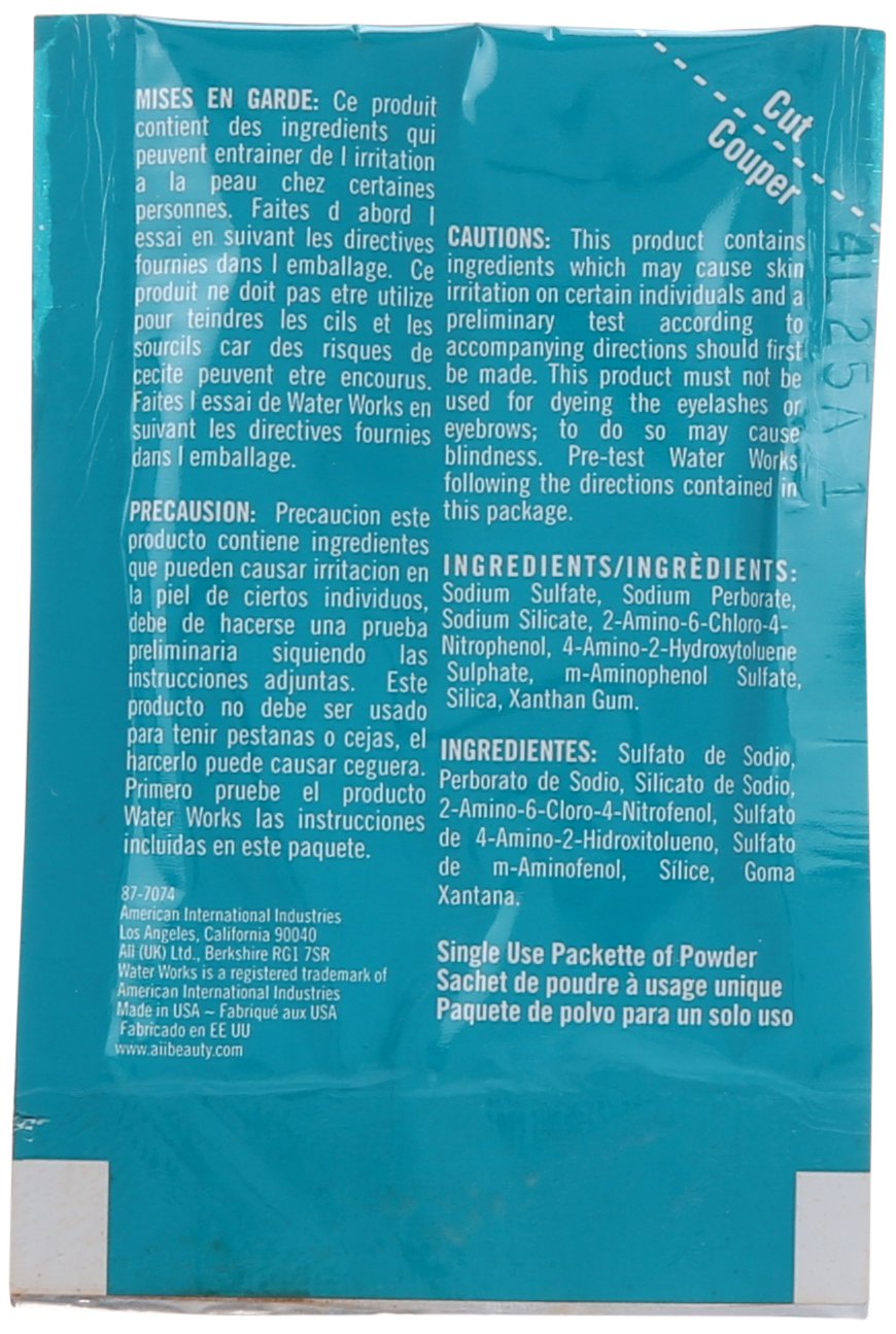Waterworks Permanent Powder Hair Color #34 Mahogany Beauty & Personal Care Water Works