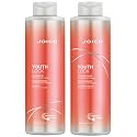 YouthLock Shampoo & Conditioner Set Formulated with Collagen | Youthful Body & Bounce | Reduce Breakage & Frizz | Free of SLS/SLES Sulfates | 33.8 Fl Beauty & Personal Care Joico