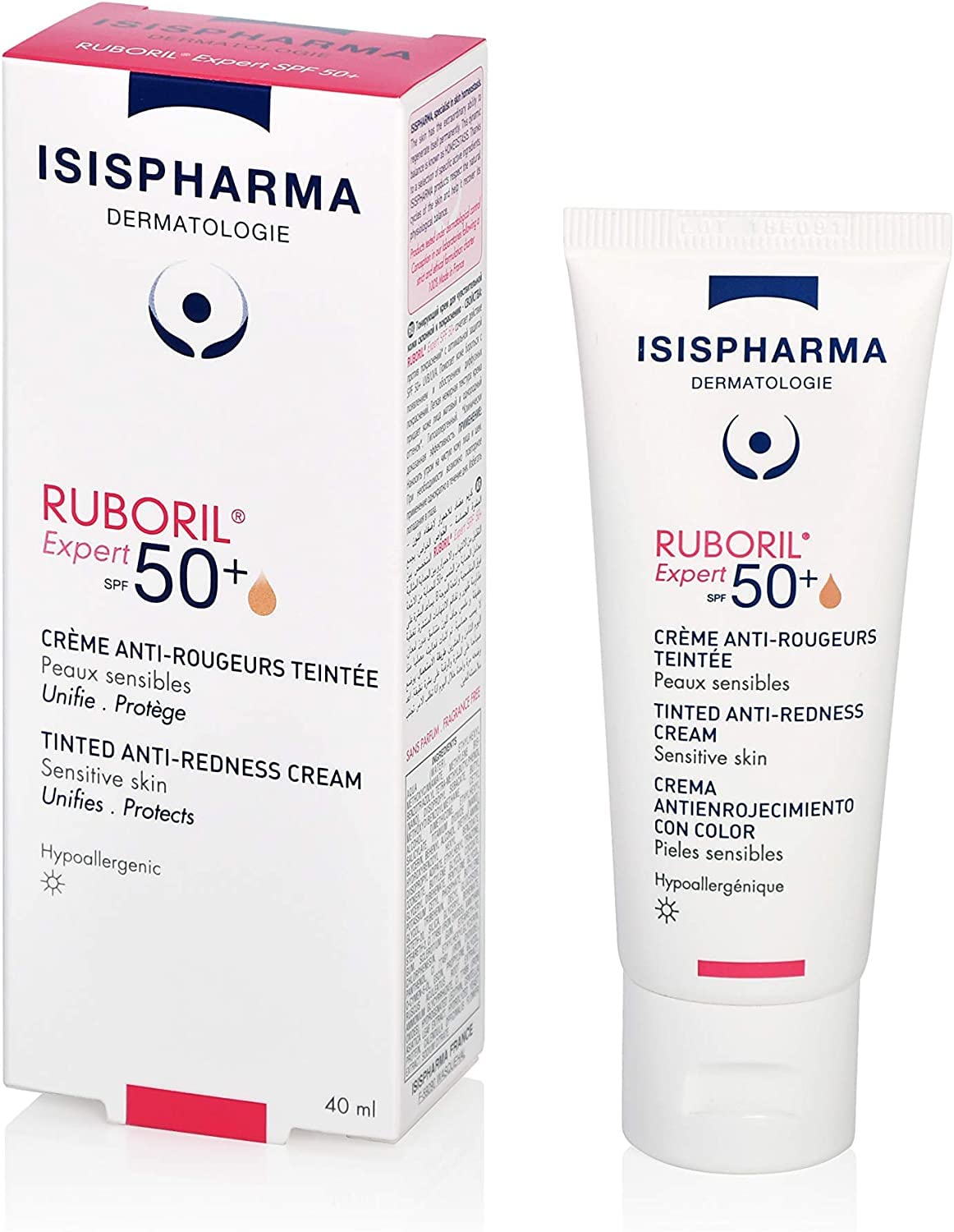 Ruboril 50+ Expert SPF 50, 40 ml, Isispharma Beauty & Personal Care IsisPharma