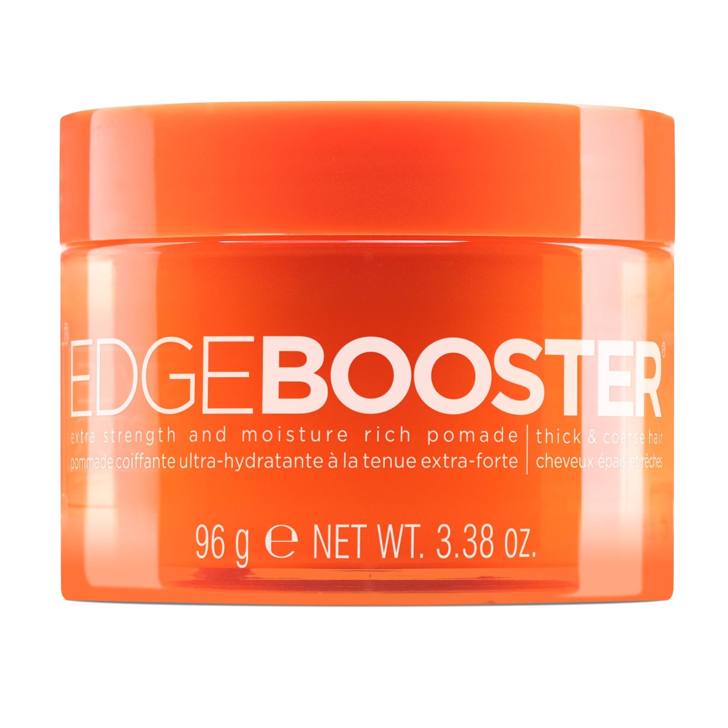 Style Factor Edge Booster Extra Strength & Moisture Rich Pomade | Strong Hold Edge Control Gel for Thick & Coarse Hair | High Shine, Non-Greasy Beauty & Personal Care Style Factor
