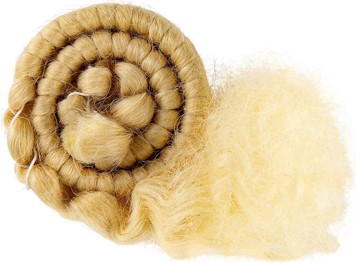 Mehron Makeup Crepe Hair - BLONDE, Special FX Fake Hair