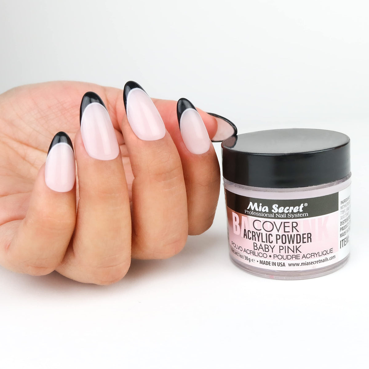 Mia Secret Acrylic Powder Cover Baby Pink 1 oz.