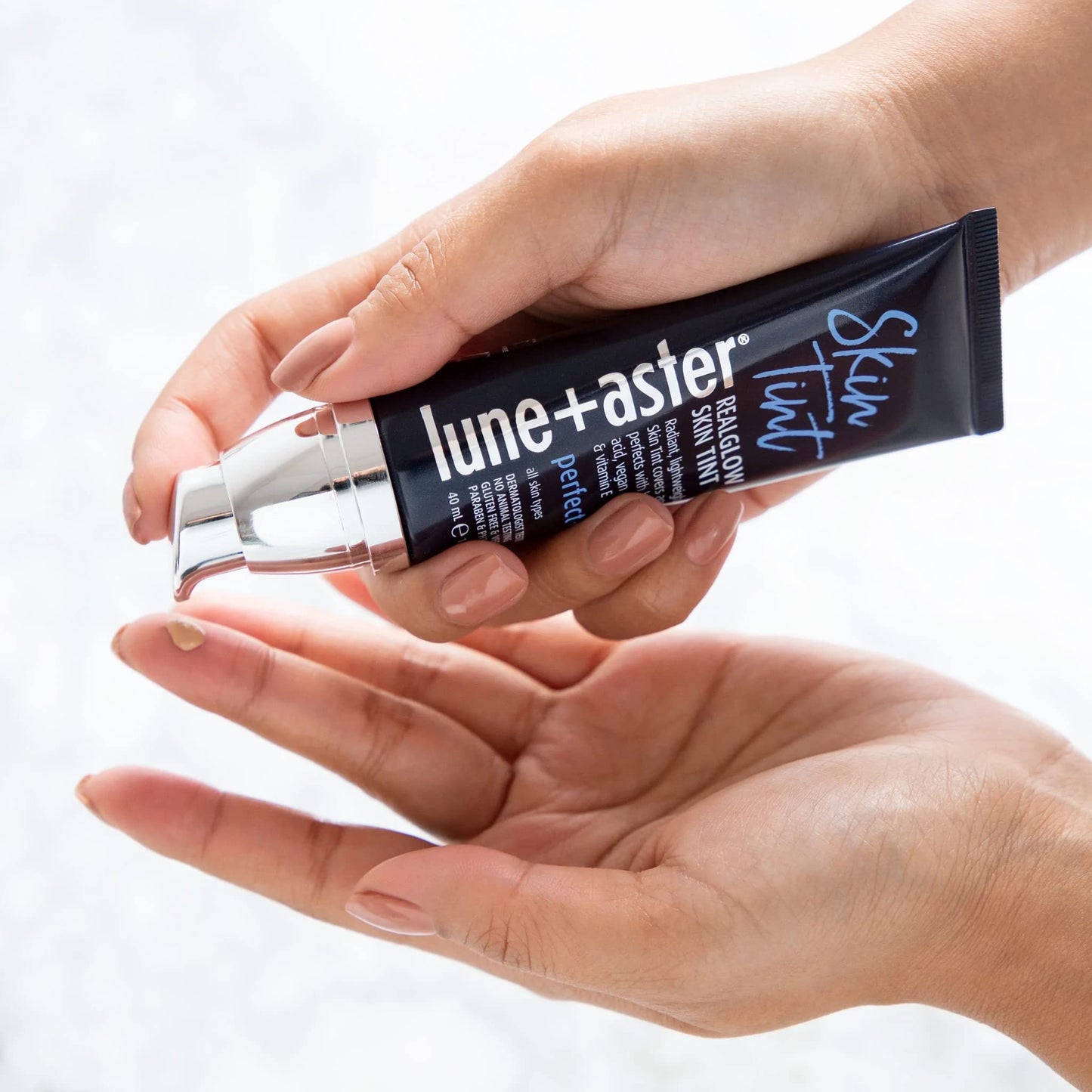 Lune+Aster RealGlow® Skin Tint - This light-diffusing Skin Tint covers and perfects with ultra-lightweight, customizable sheer to medium coverage Beauty & Personal Care Lune+Aster