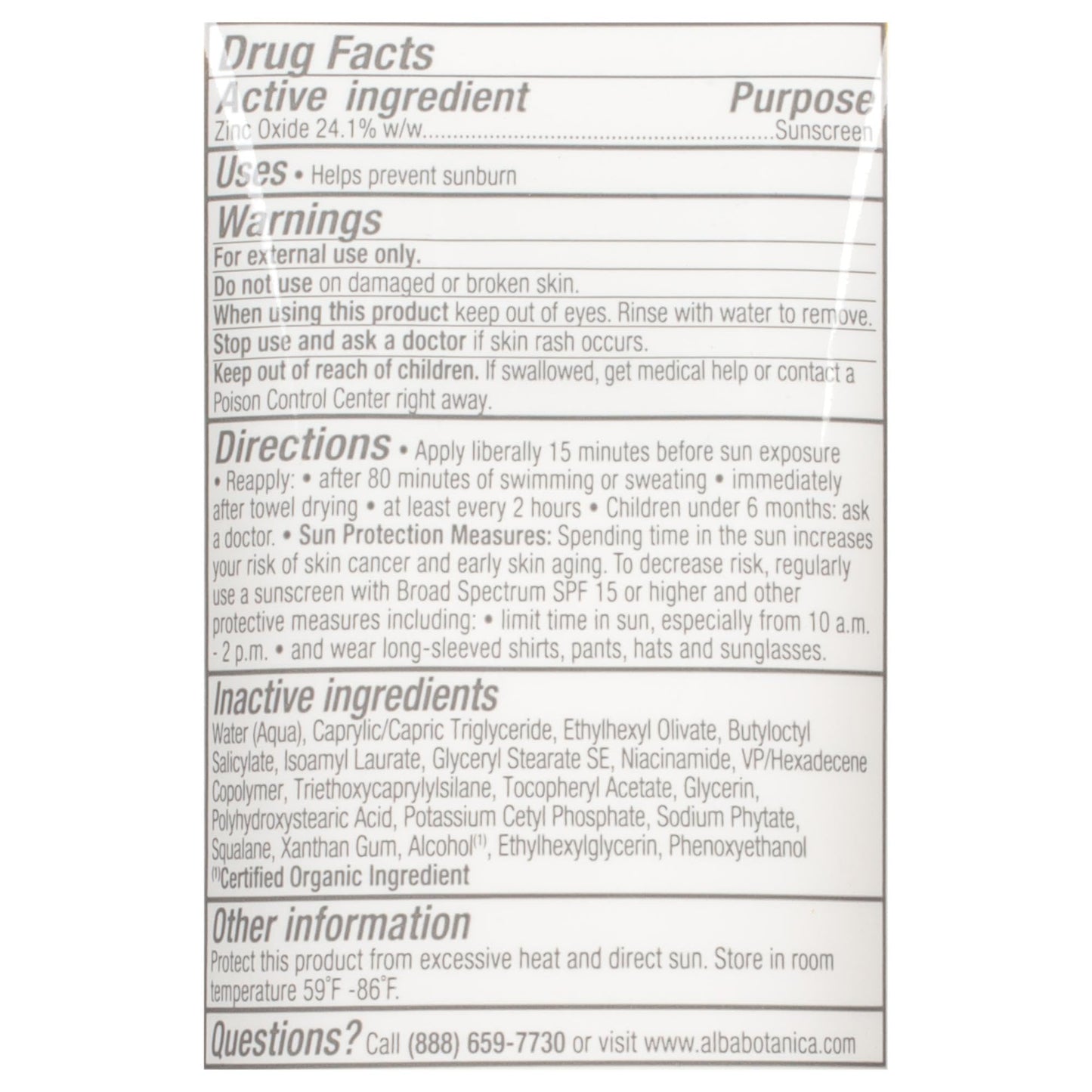 Alba Botanica Mineral Sunscreen Lotion SPF 50, Broad Spectrum, Fragrance Free, 3 Fl Oz (Packaging May Vary) Beauty & Personal Care Alba Botanica