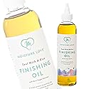 Moisture Love Seal with a Kiss Finishing oil for Hair Moisturizing and Polishing. Curly Hair Care Product with Argan Oil and Castor Oil. Sulfate Beauty & Personal Care Moisture Love