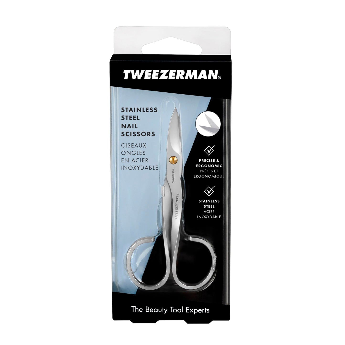 Tweezerman Stainless Steel Nail Scissors Beauty & Personal Care Tweezerman