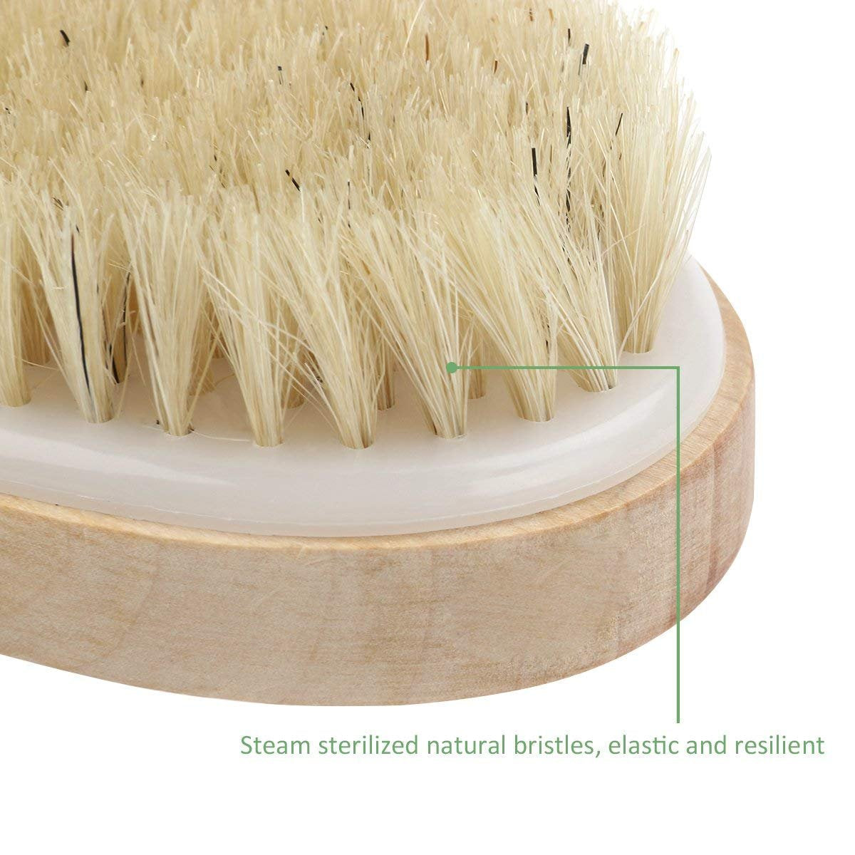 Onwon Dry Brushing Body Brush Anti Cellulite Exfoliating Brush Body Scrub Brush Remove Dead Skin and Tiredness, Gentle Massage Stimulates Blood Beauty and Personal Care Onwon