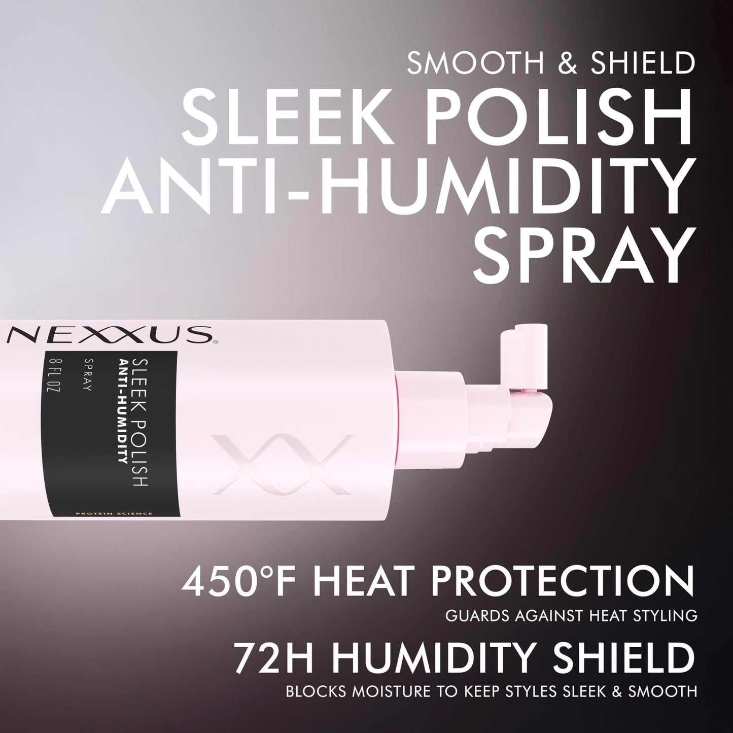 Nexxus Epic Shine Anti-Humidity Spray Heat Protection for Long Lasting, Weightless Shine, with StyleProtect Technology 8 oz Beauty & Personal Care Nexxus
