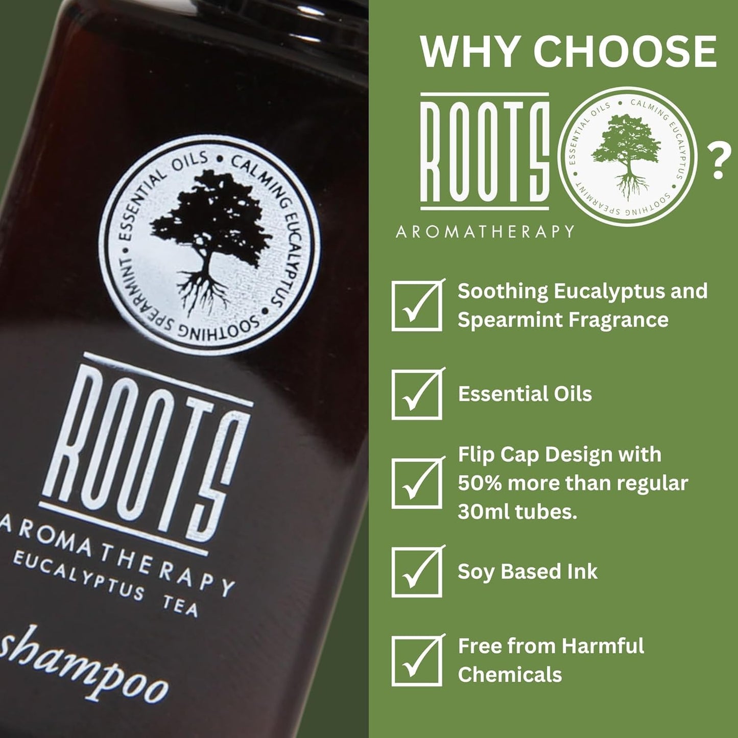 ROOTS AROMATHERAPY 150 Piece Airbnb Essentials for Hosts,Hotel Shampoo & Conditioner Supplies for Guests, Body Wash Lotion & Soap, Travel Size Beauty & Personal Care Roots Aromatherapy