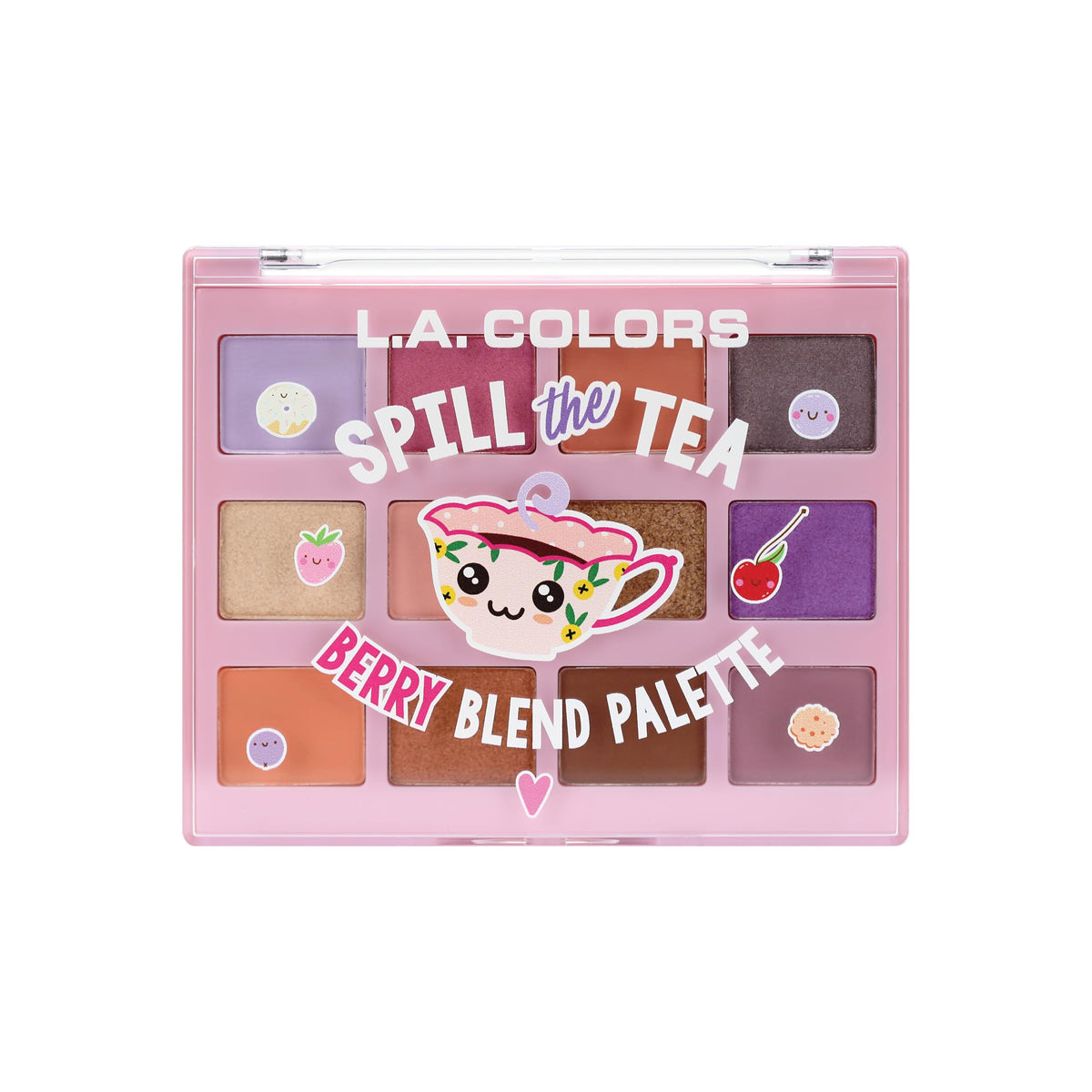 L.A. COLORS Let's Talk Tea Eyeshadow, Berry Blend CES433 Beauty & Personal Care L.A. COLORS
