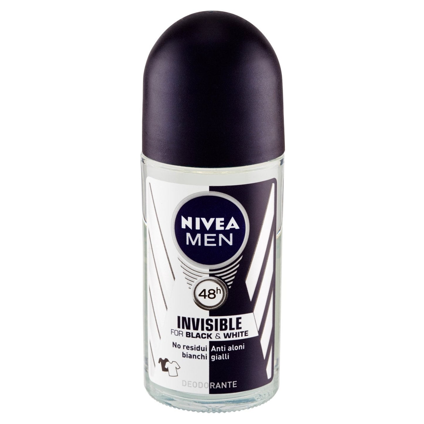 NIVEA 48h Deodorant Roll-on Roll on Invisible for Black&white Anti Perspirant 50ml Beauty & Personal Care NIVEA MEN
