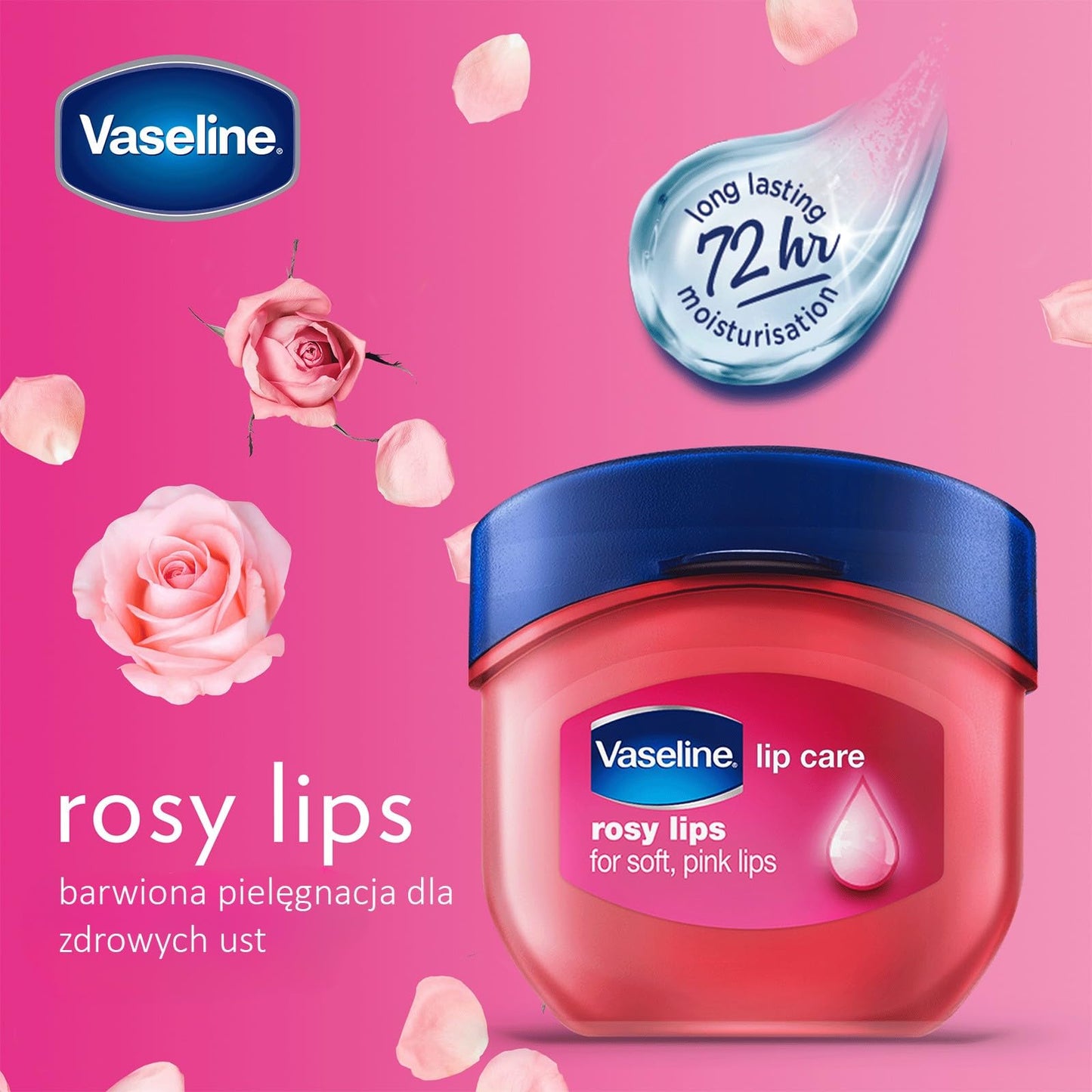 Vaseline Lip Therapy Lip Balm Mini, Rosy, 0.25 oz Beauty and Personal Care Vaseline