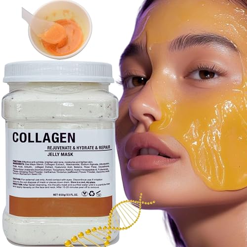 DR MEINAIER Jelly Masks for Facials Professional - Collagen Face Mask Jelly Powder - Jelly Face Mask Peel Off - Professional Face Mask Powder Beauty & Personal Care DR MEINAIER