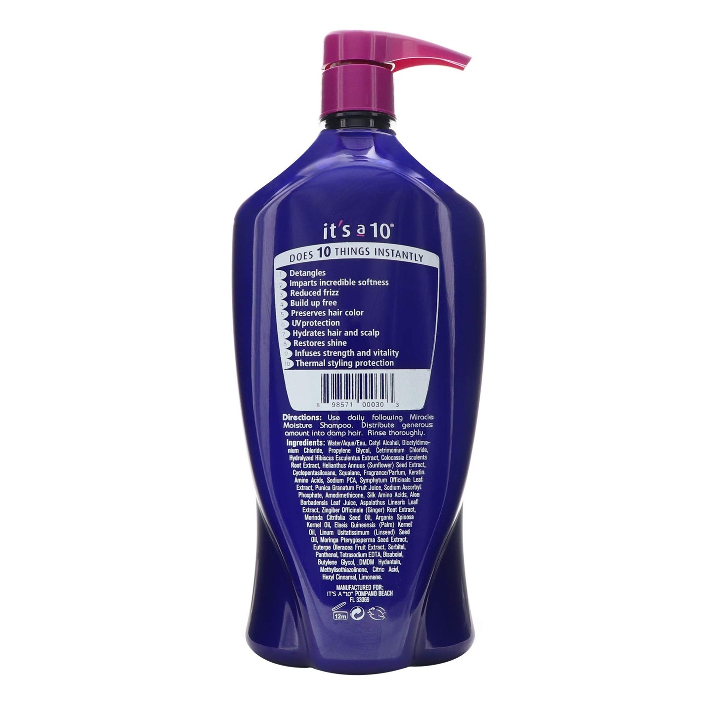 It's a 10 Haircare Miracle Daily Conditioner, 33.80 fl. oz. Beauty & Personal Care It's a 10 Haircare