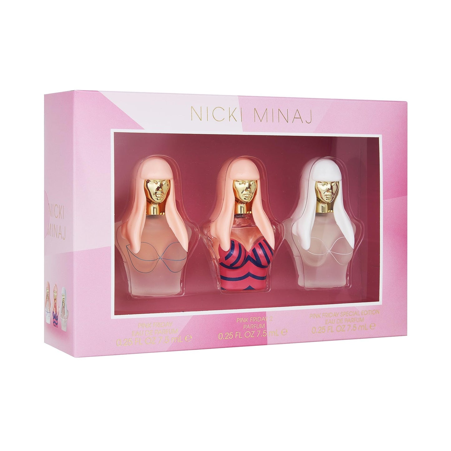 Nicki Minaj Mini 3 Piece Gift Set (Pink Friday) 0.25 oz / 7 mL Beauty & Personal Care Nicki Minaj