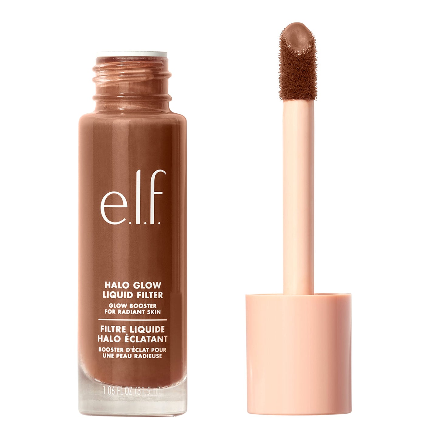 e.l.f. Halo Glow Liquid Filter, Complexion Booster For A Glowing, Soft-Focus Look, Infused With Hyaluronic Acid, Vegan & Cruelty-Free, 8 Rich Beauty & Personal Care e.l.f.