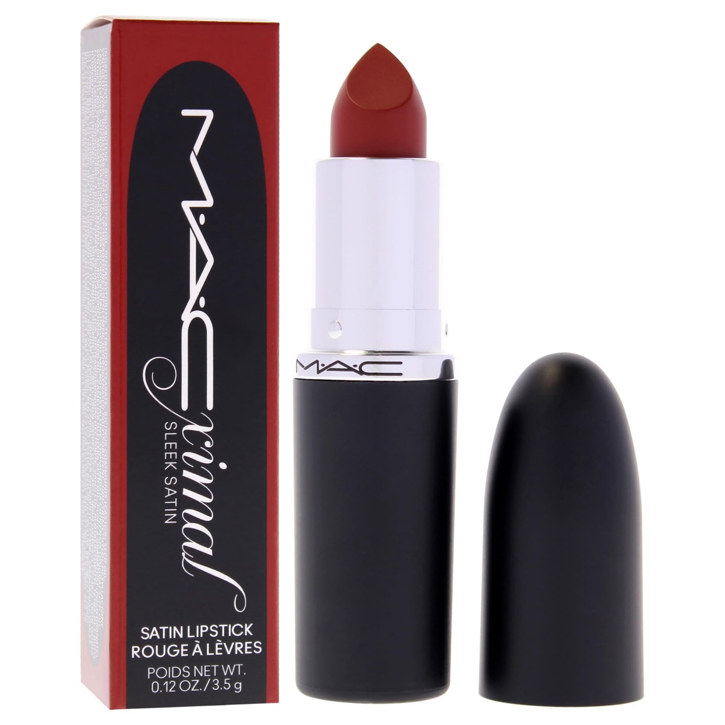 MAC M·A·Cximal Sleek Satin Lipstick, Dubonnet, 0.12 Ounces Beauty & Personal Care MAC